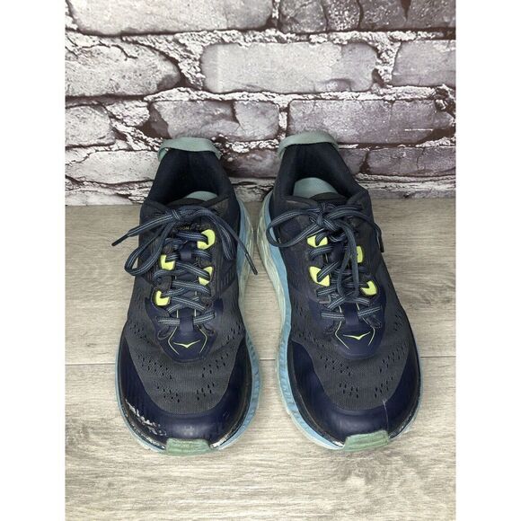 Hoka One One Stinson 6 Outer Space Blue Glass Running Shoes Women 9M US/41 1/3EU - Picture 12 of 16